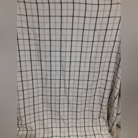 J Jill Women's Plus Size Long Sleeve Button Shirt Blaco White Block Stripe 2X-3X - Picture 4 of 8